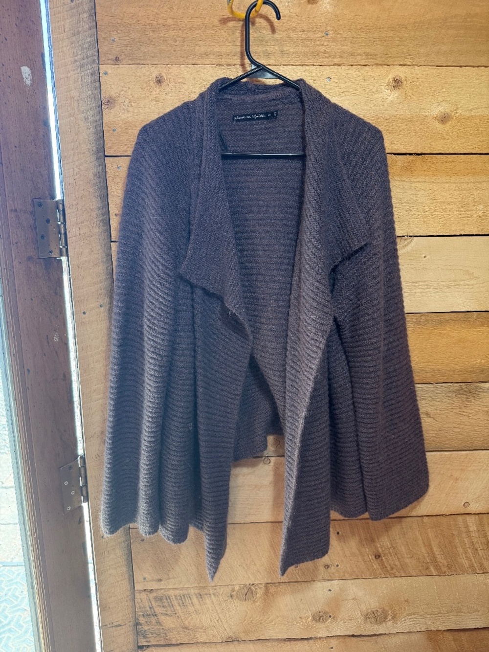 Grey Mohair Cardigan